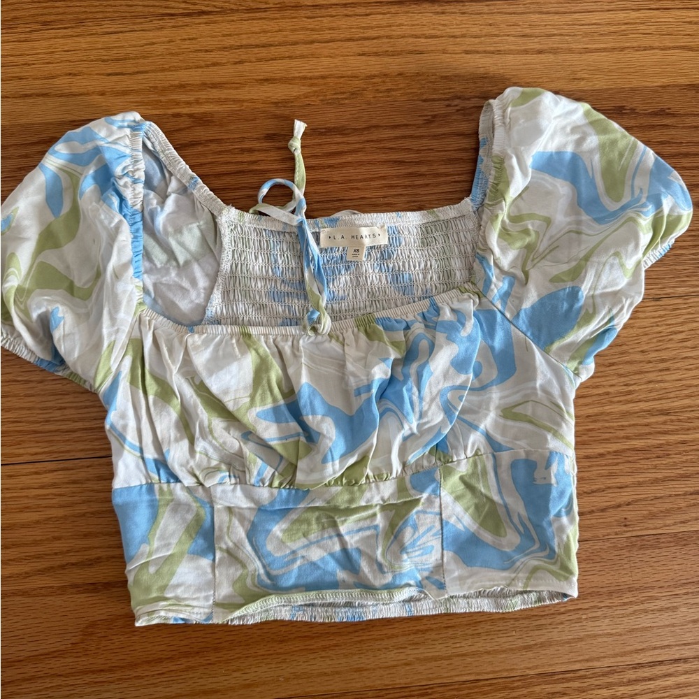 LA hearts - PacSun blouse